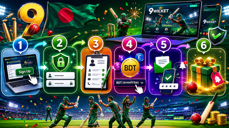 registration process at 9Wicket